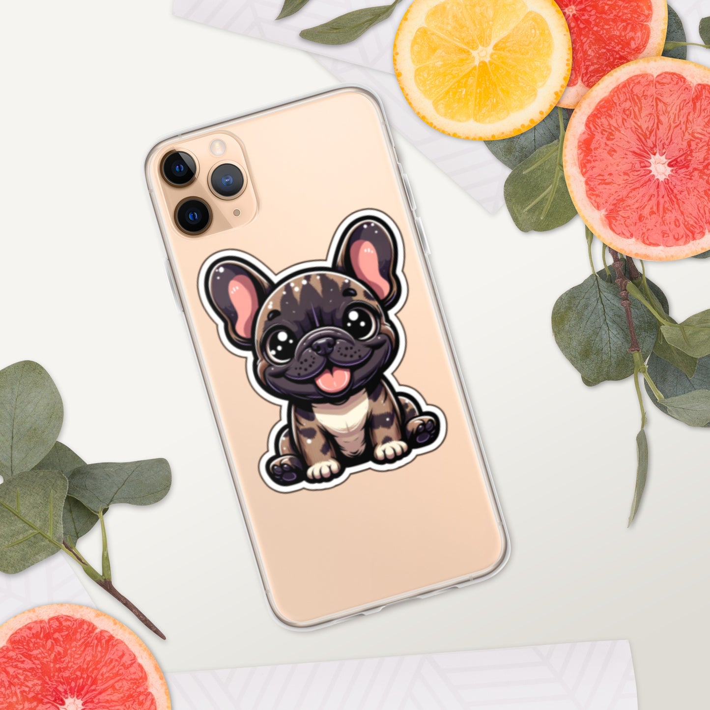 Frenchie Clear Case for iPhone®