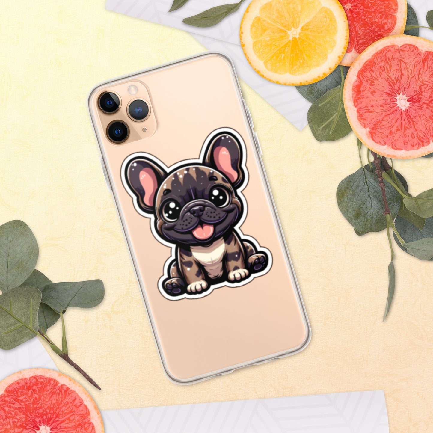 Frenchie Clear Case for iPhone®