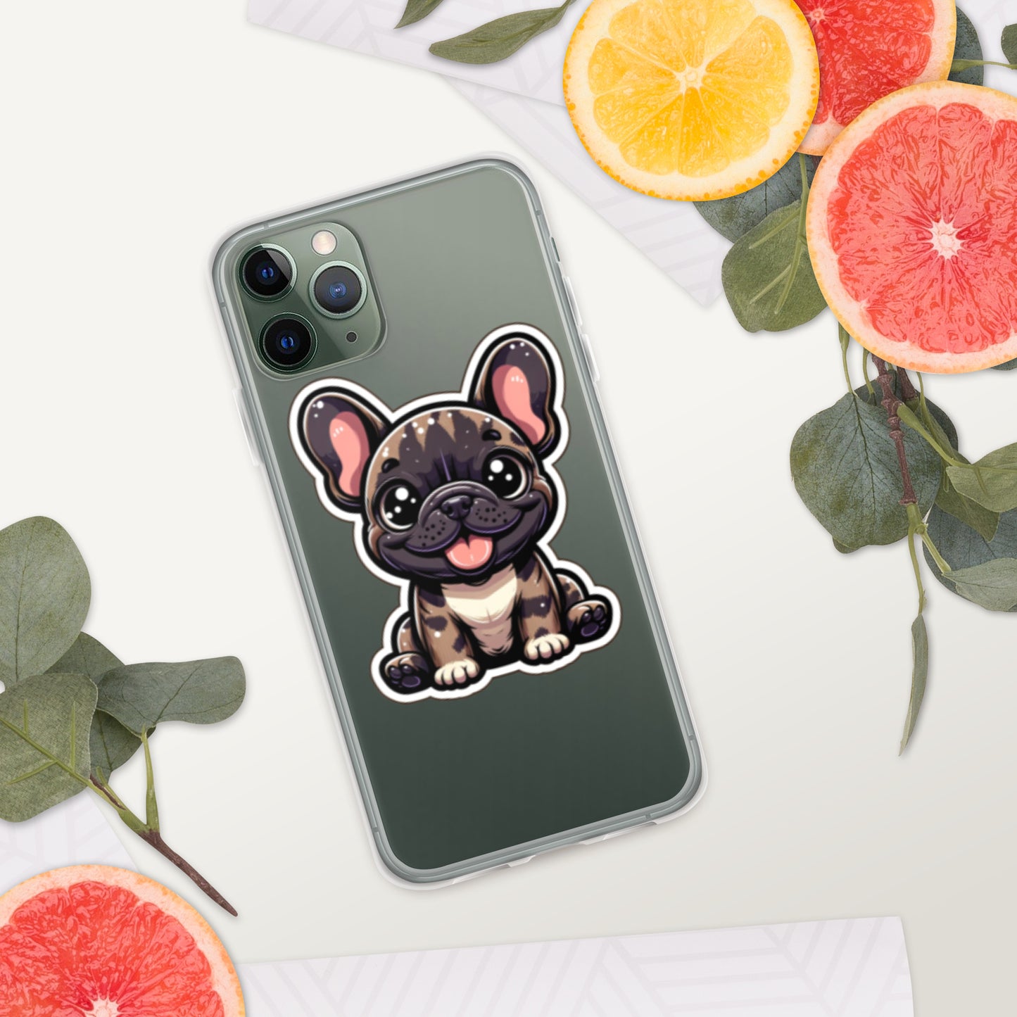 Frenchie Clear Case for iPhone®