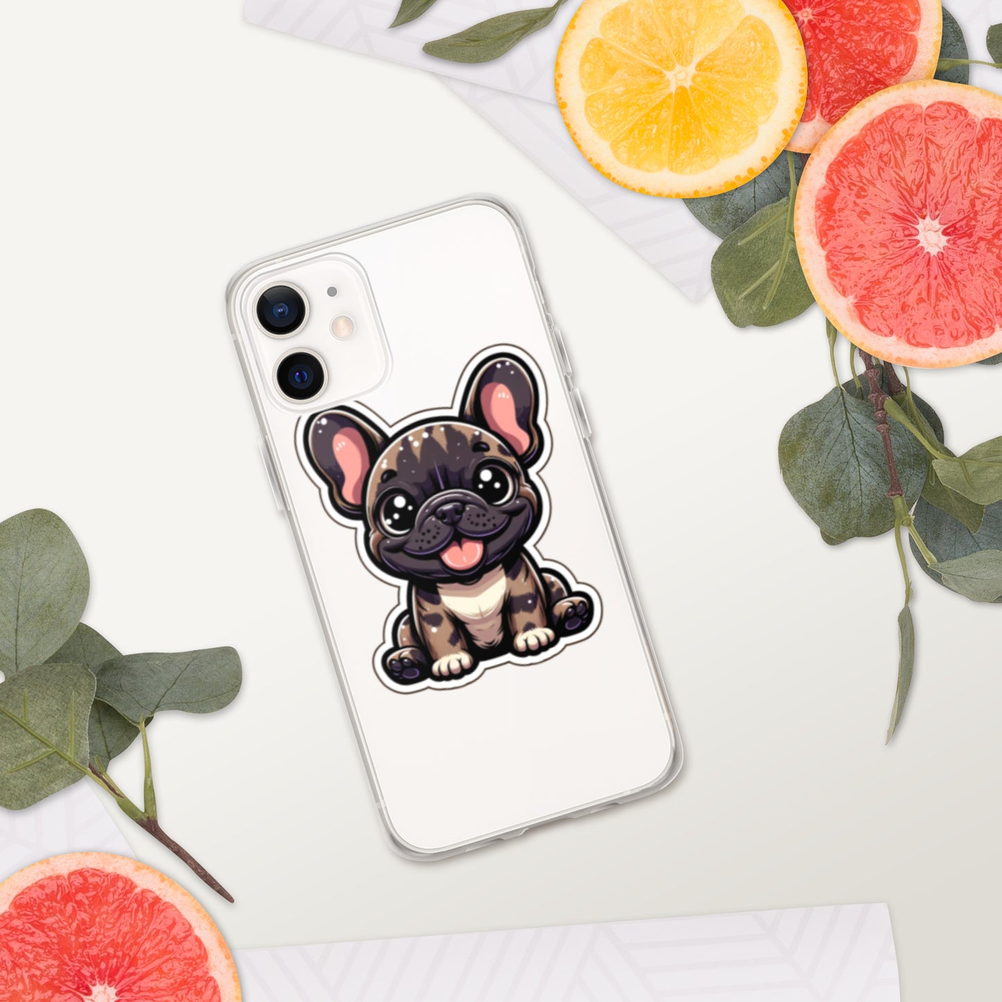 Frenchie Clear Case for iPhone®