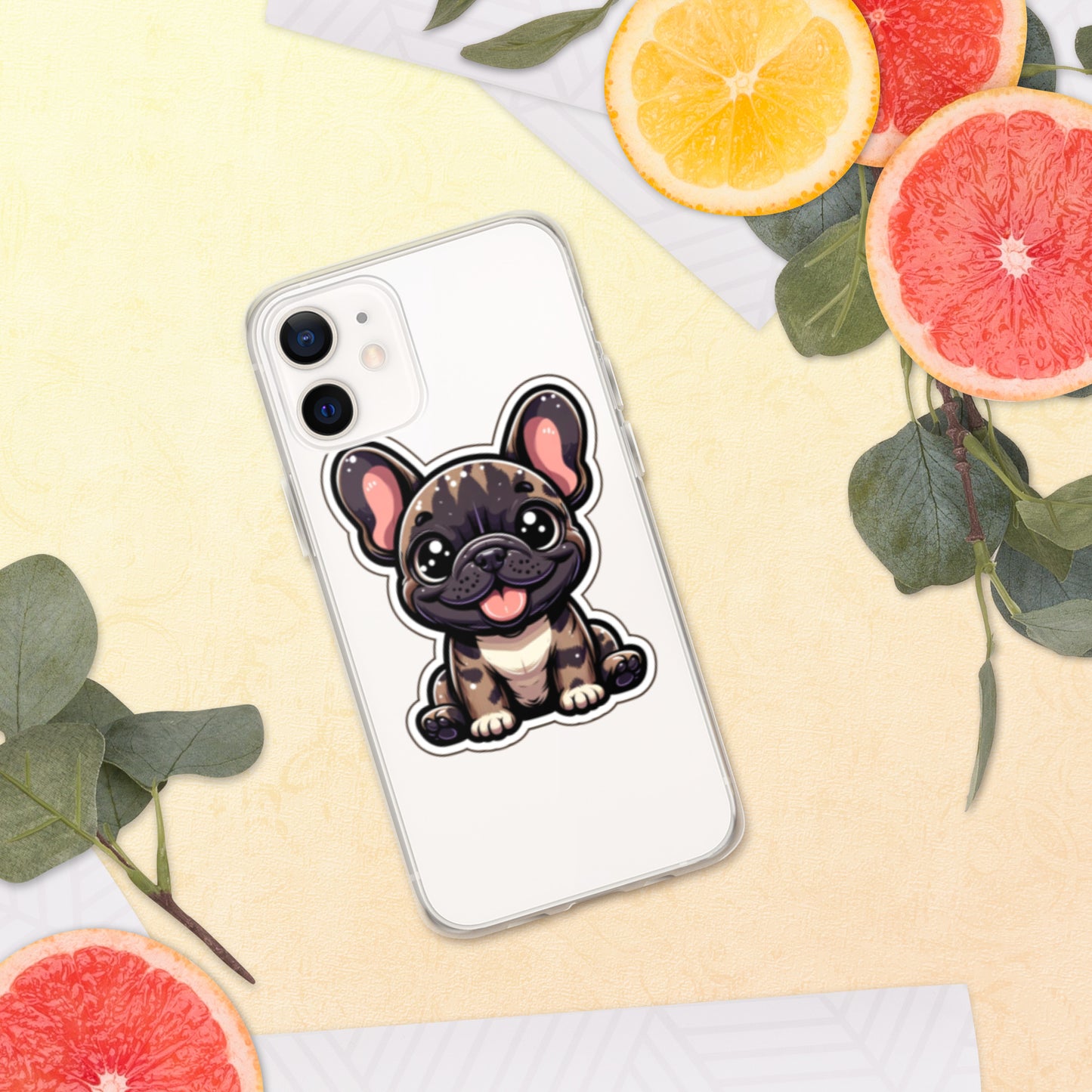 Frenchie Clear Case for iPhone®