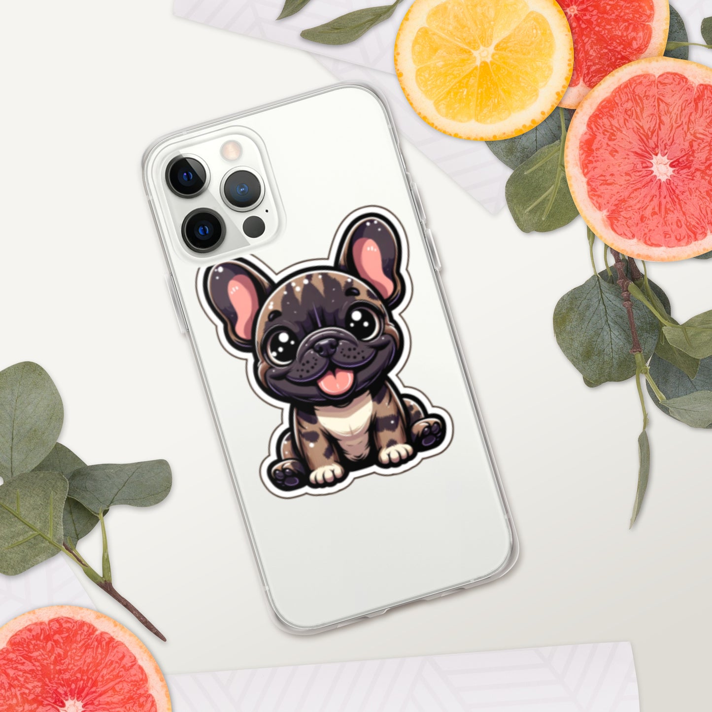 Frenchie Clear Case for iPhone®