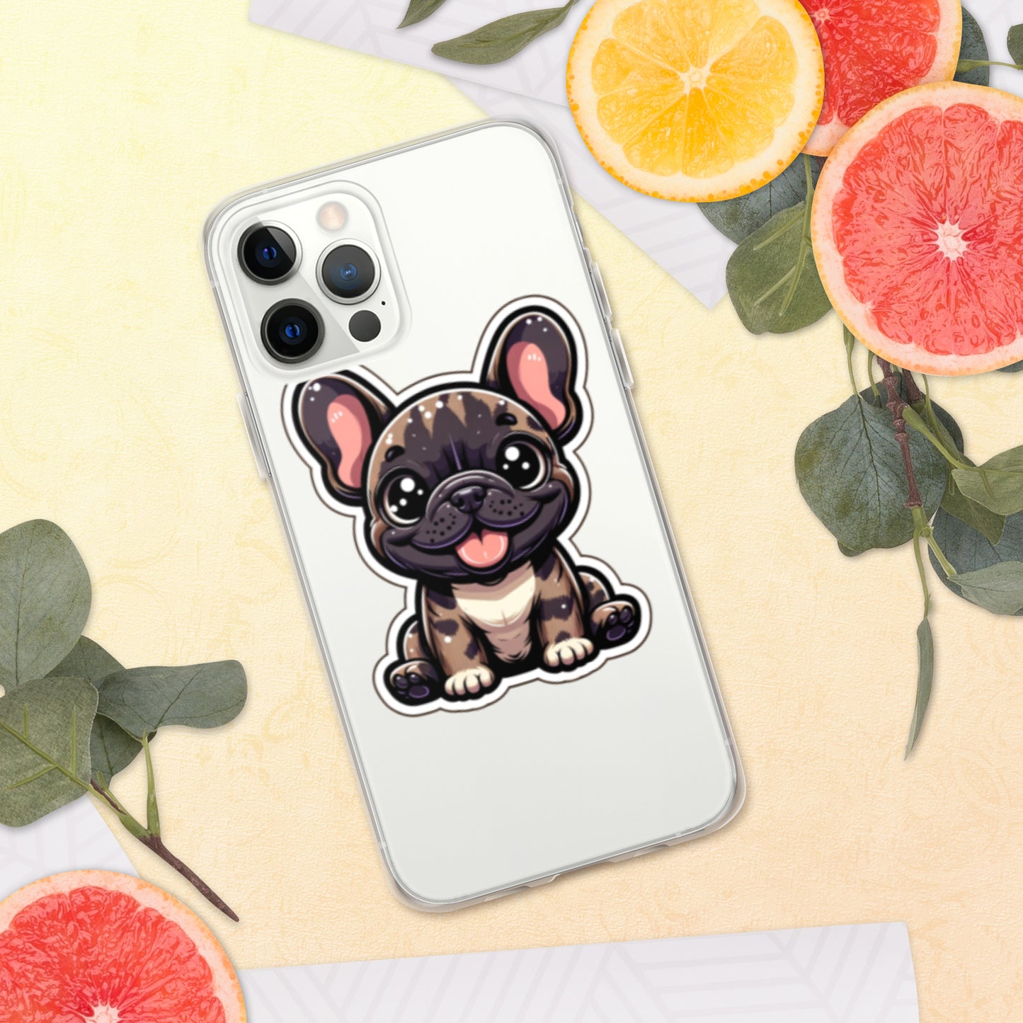 Frenchie Clear Case for iPhone®