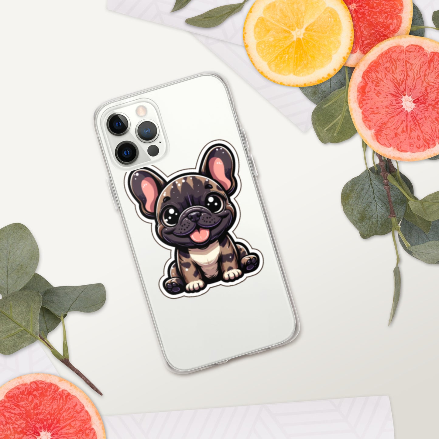 Frenchie Clear Case for iPhone®