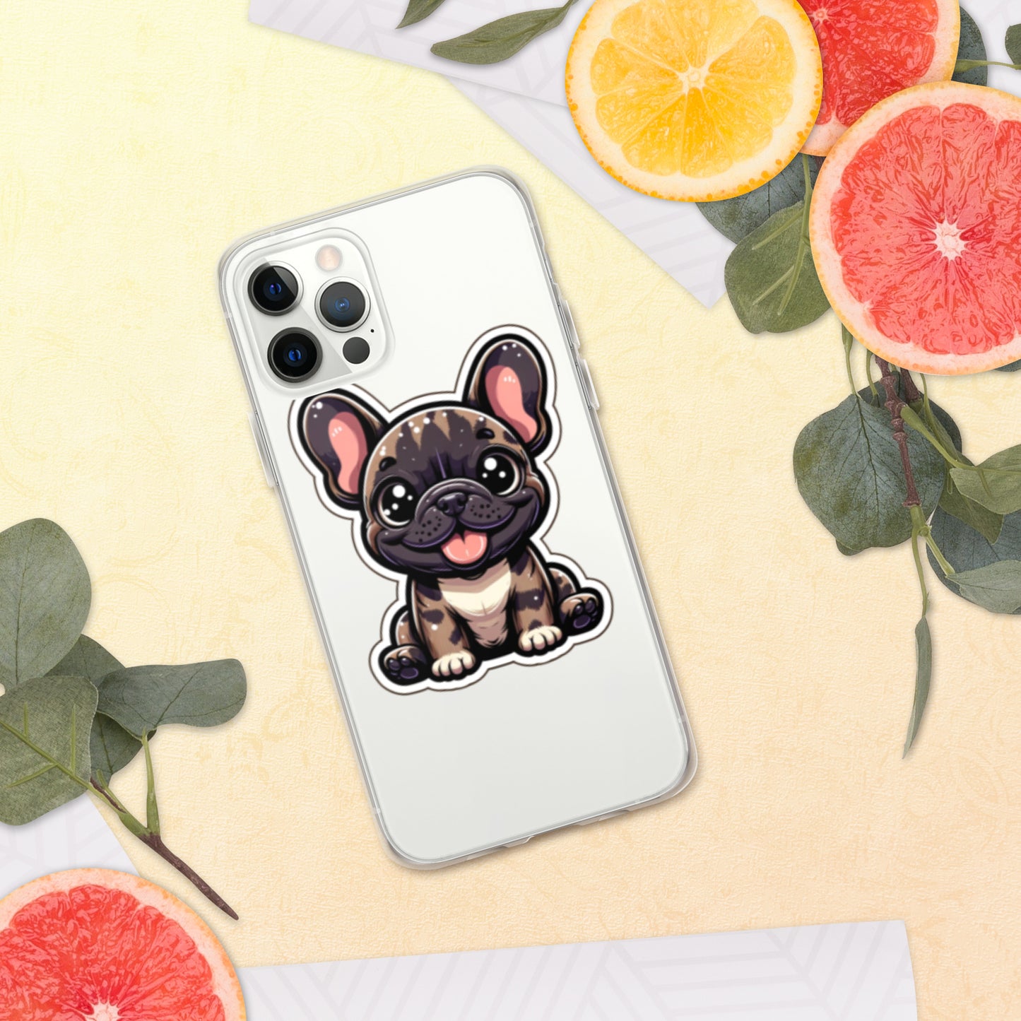 Frenchie Clear Case for iPhone®