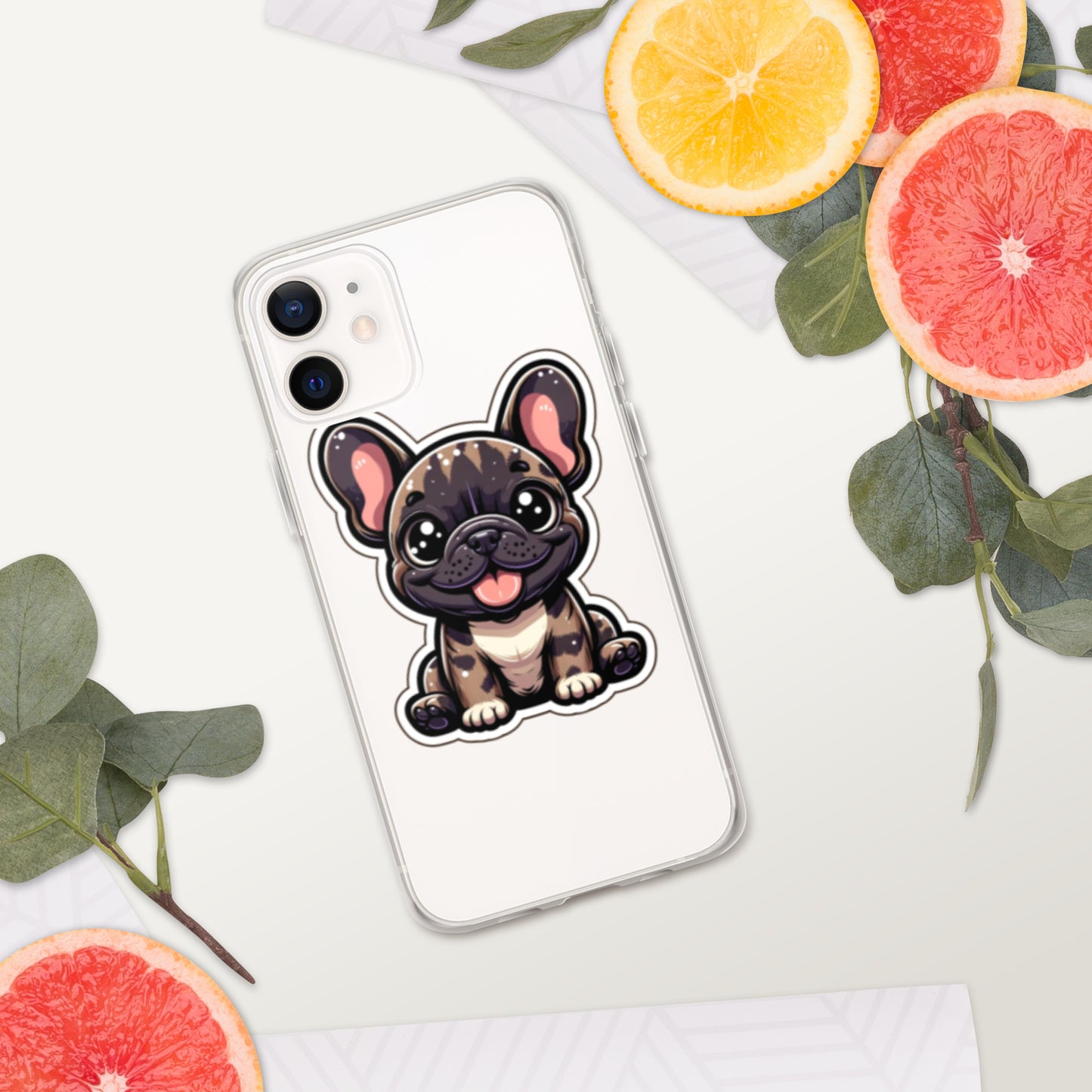 Frenchie Clear Case for iPhone®