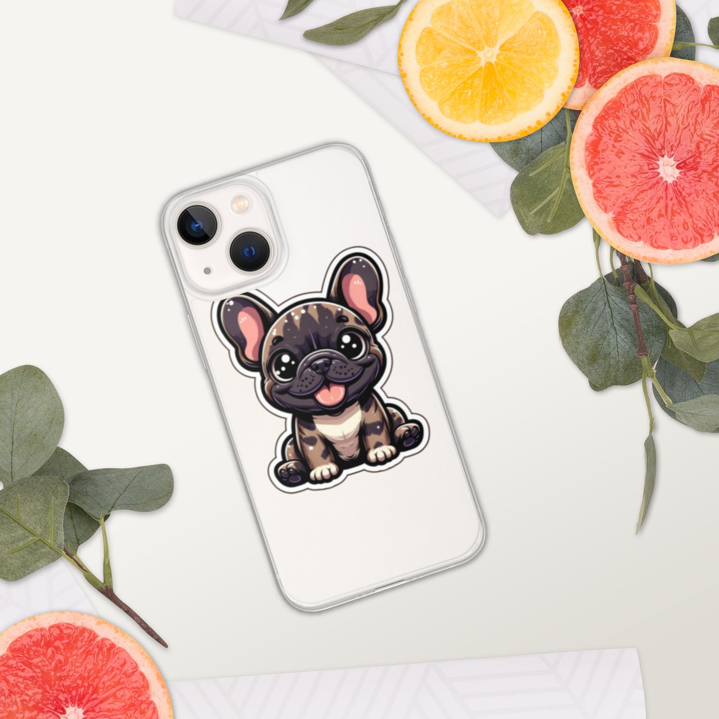 Frenchie Clear Case for iPhone®