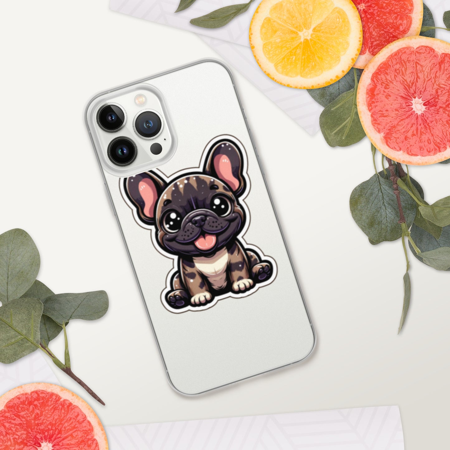 Frenchie Clear Case for iPhone®