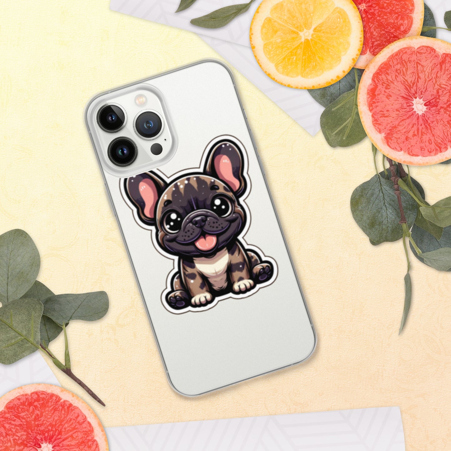 Frenchie Clear Case for iPhone®