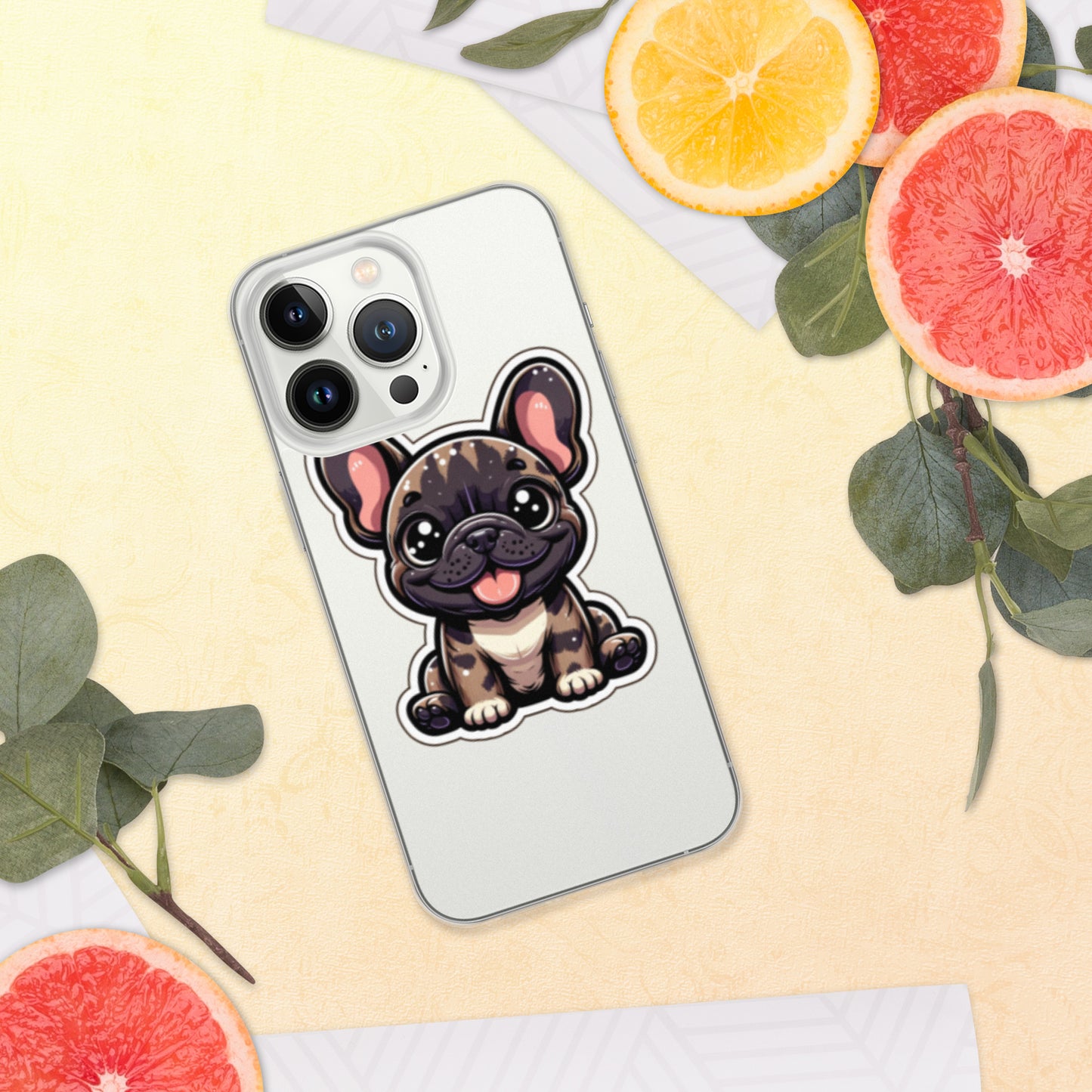 Frenchie Clear Case for iPhone®
