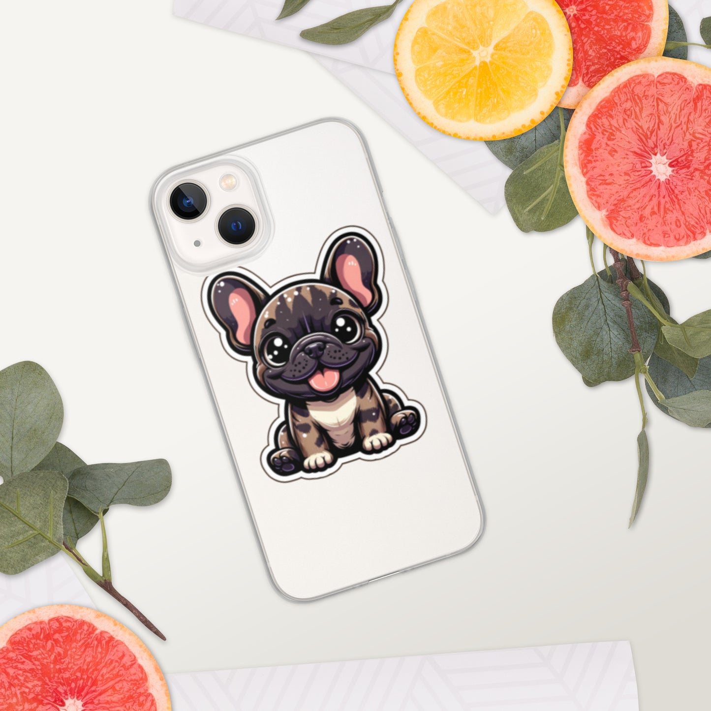 Frenchie Clear Case for iPhone®