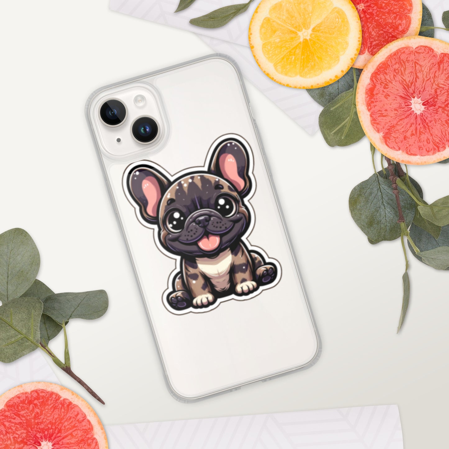 Frenchie Clear Case for iPhone®