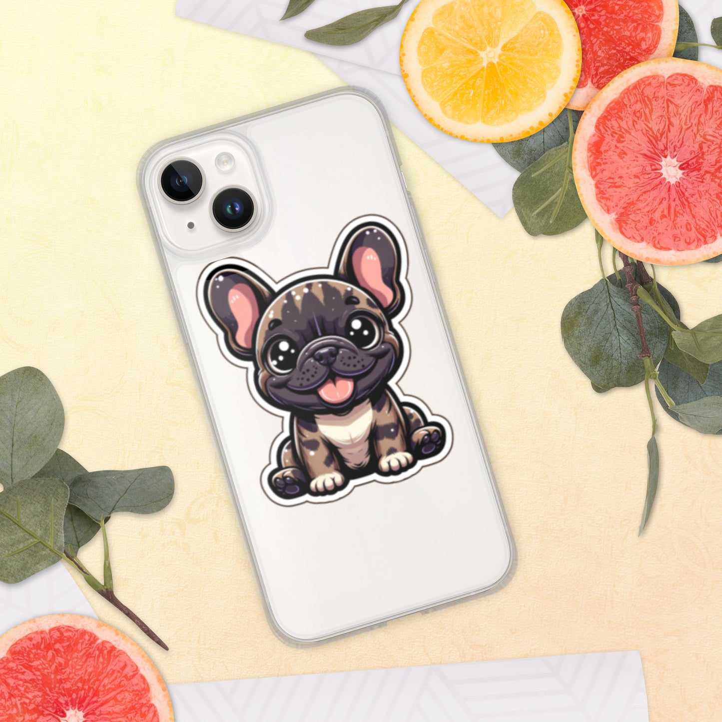Frenchie Clear Case for iPhone®
