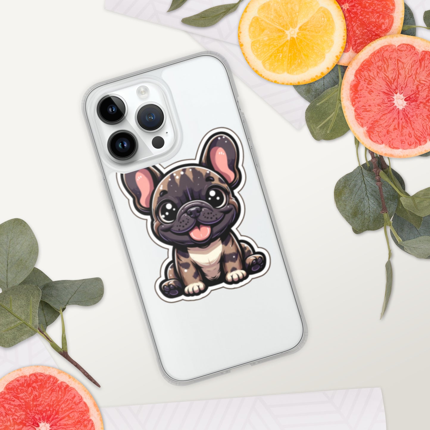 Frenchie Clear Case for iPhone®