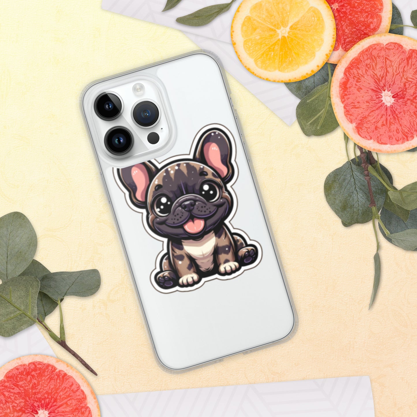 Frenchie Clear Case for iPhone®