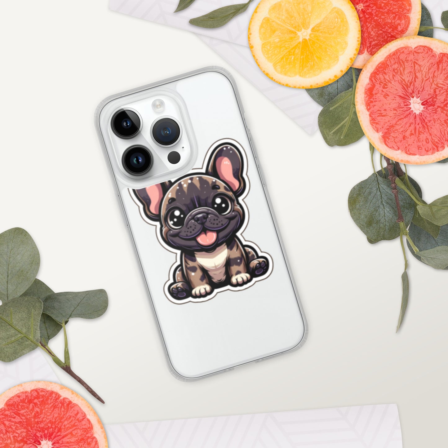 Frenchie Clear Case for iPhone®
