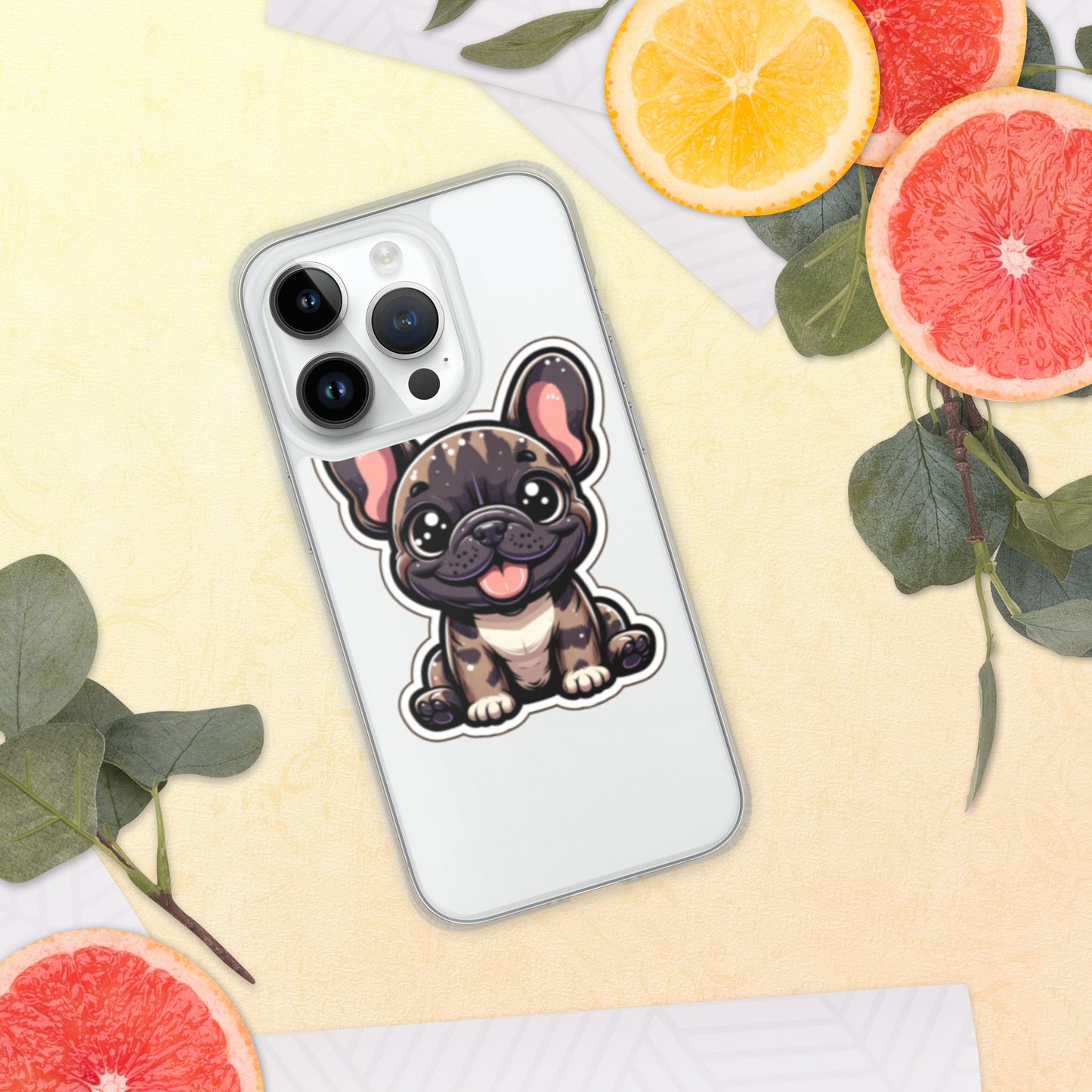 Frenchie Clear Case for iPhone®