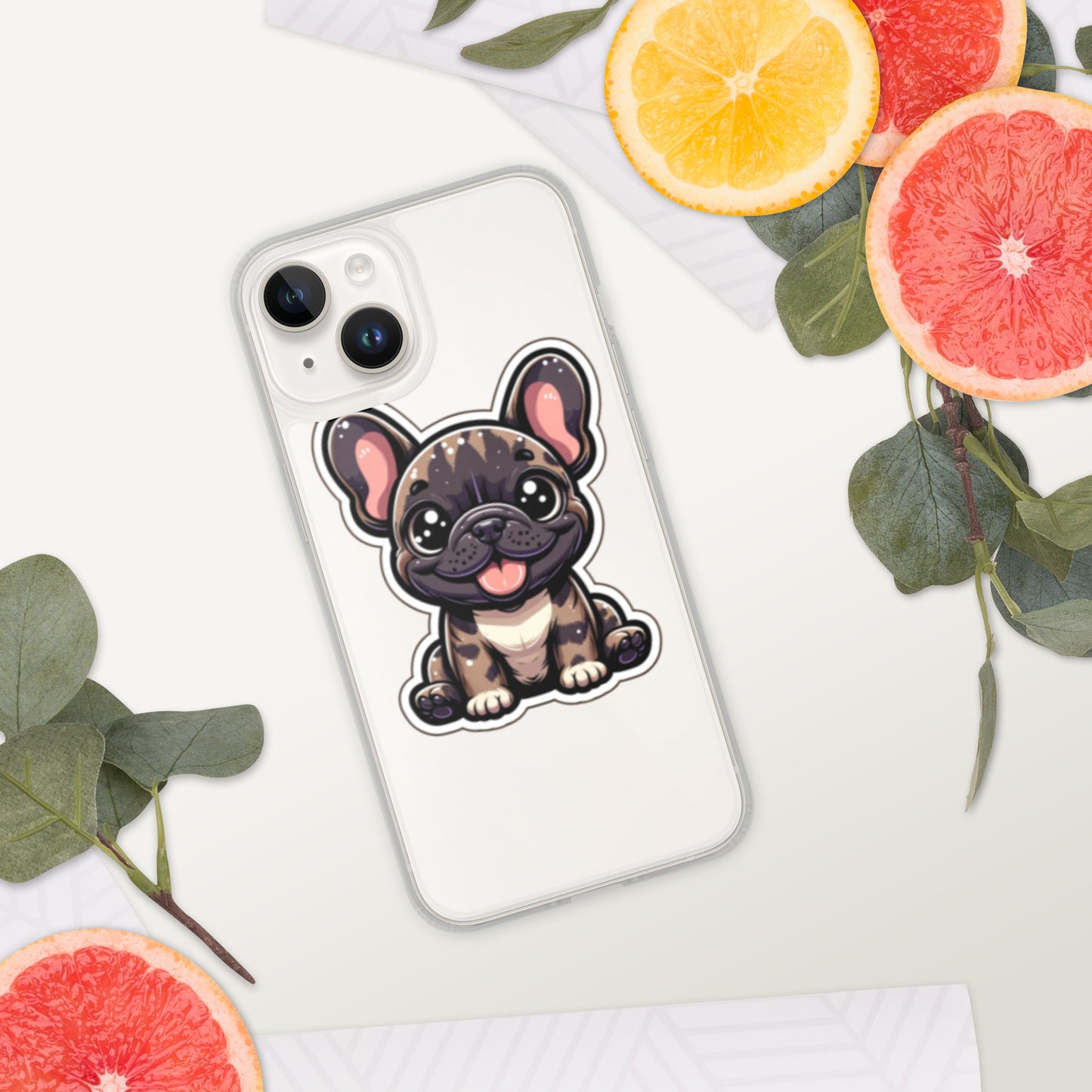 Frenchie Clear Case for iPhone®