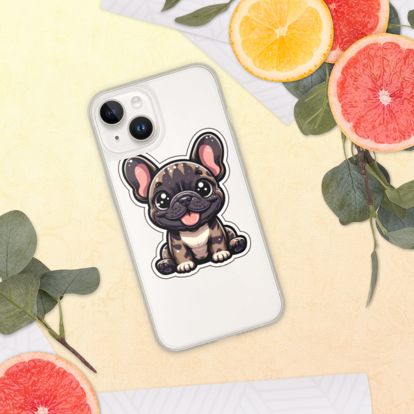 Frenchie Clear Case for iPhone®