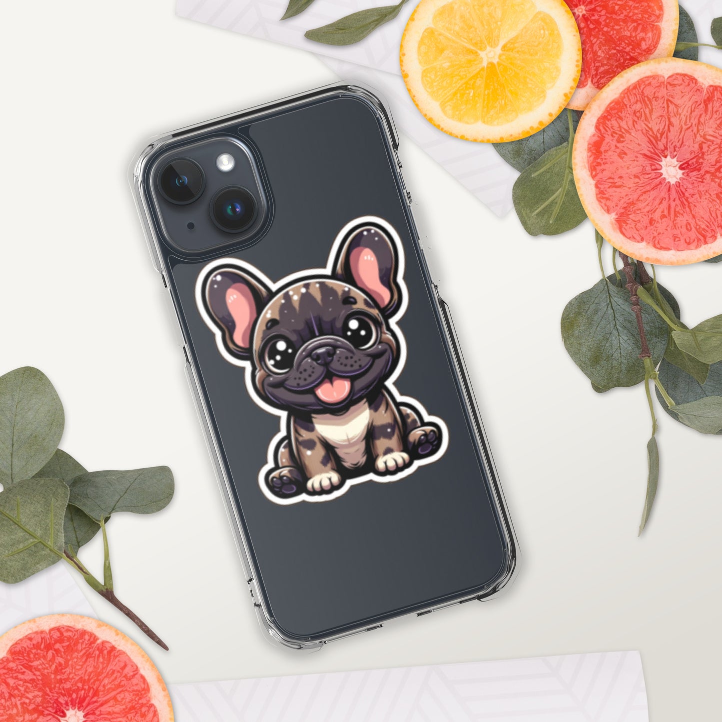 Frenchie Clear Case for iPhone®