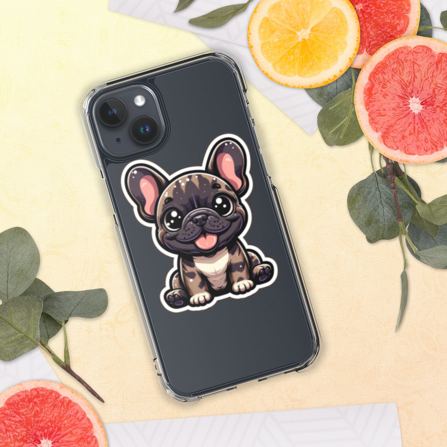 Frenchie Clear Case for iPhone®