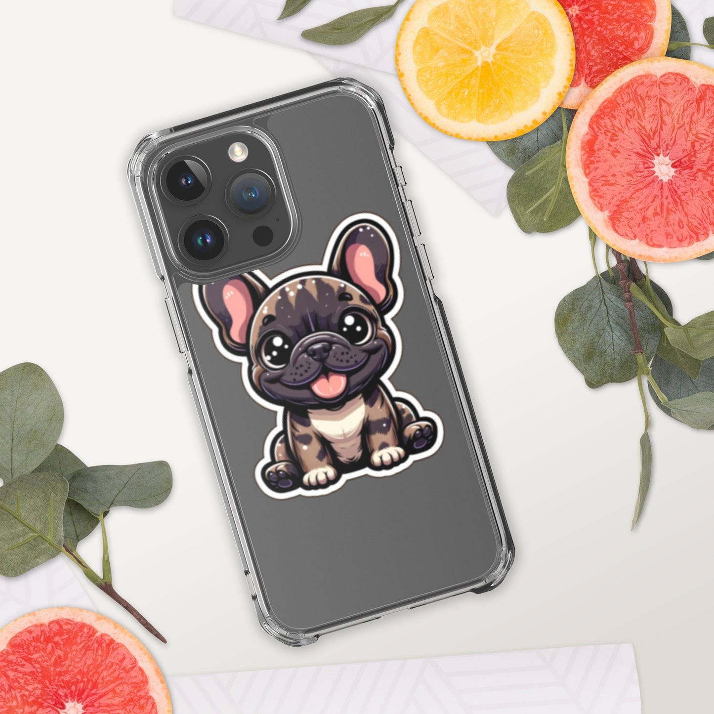 Frenchie Clear Case for iPhone®
