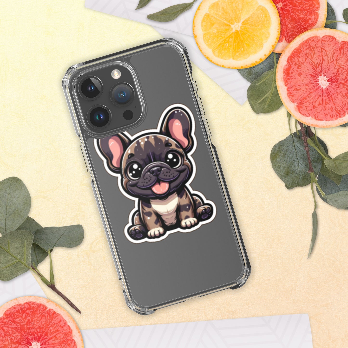 Frenchie Clear Case for iPhone®