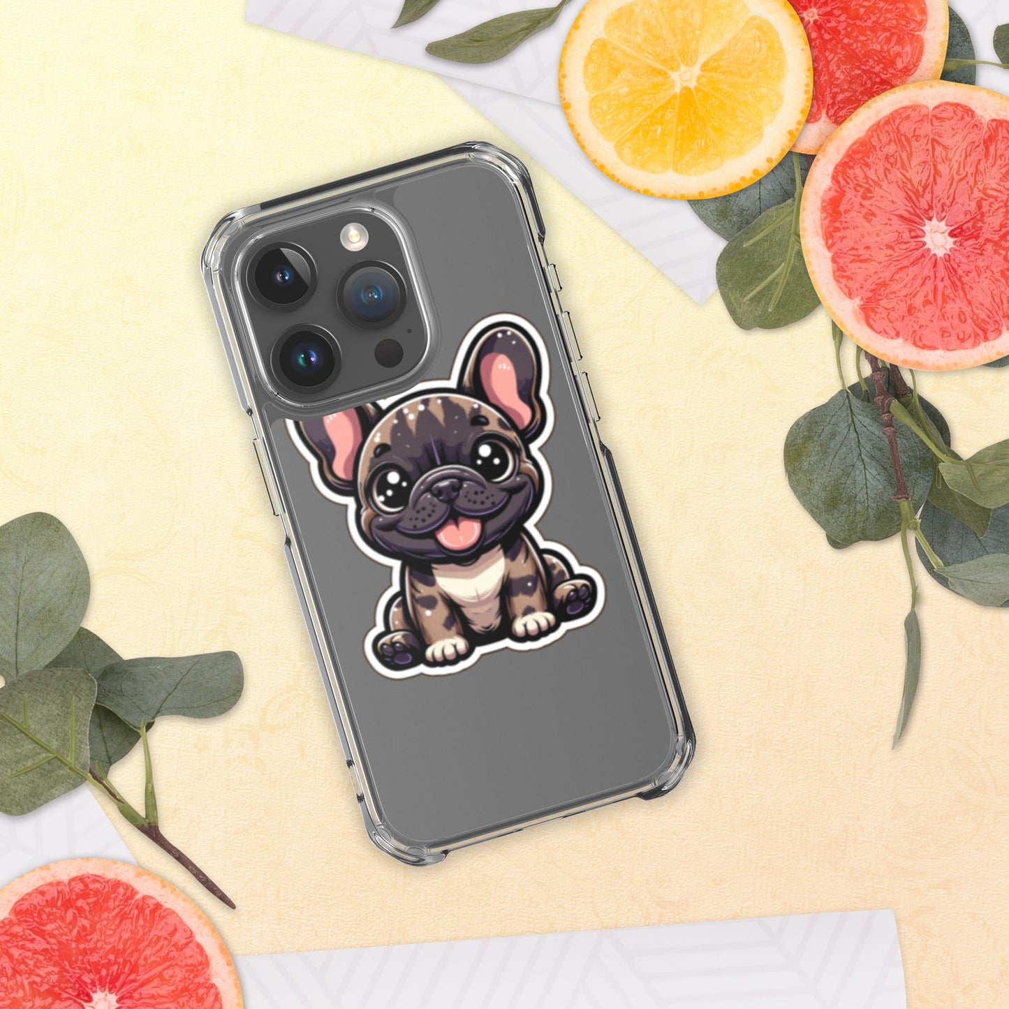 Frenchie Clear Case for iPhone®