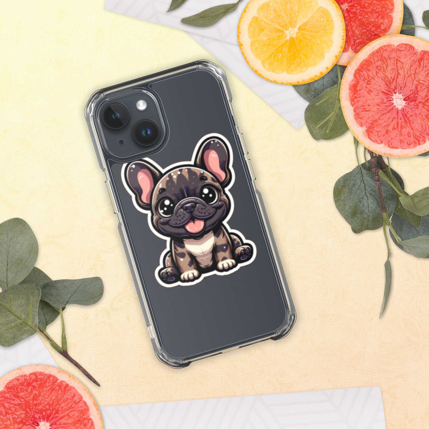 Frenchie Clear Case for iPhone®