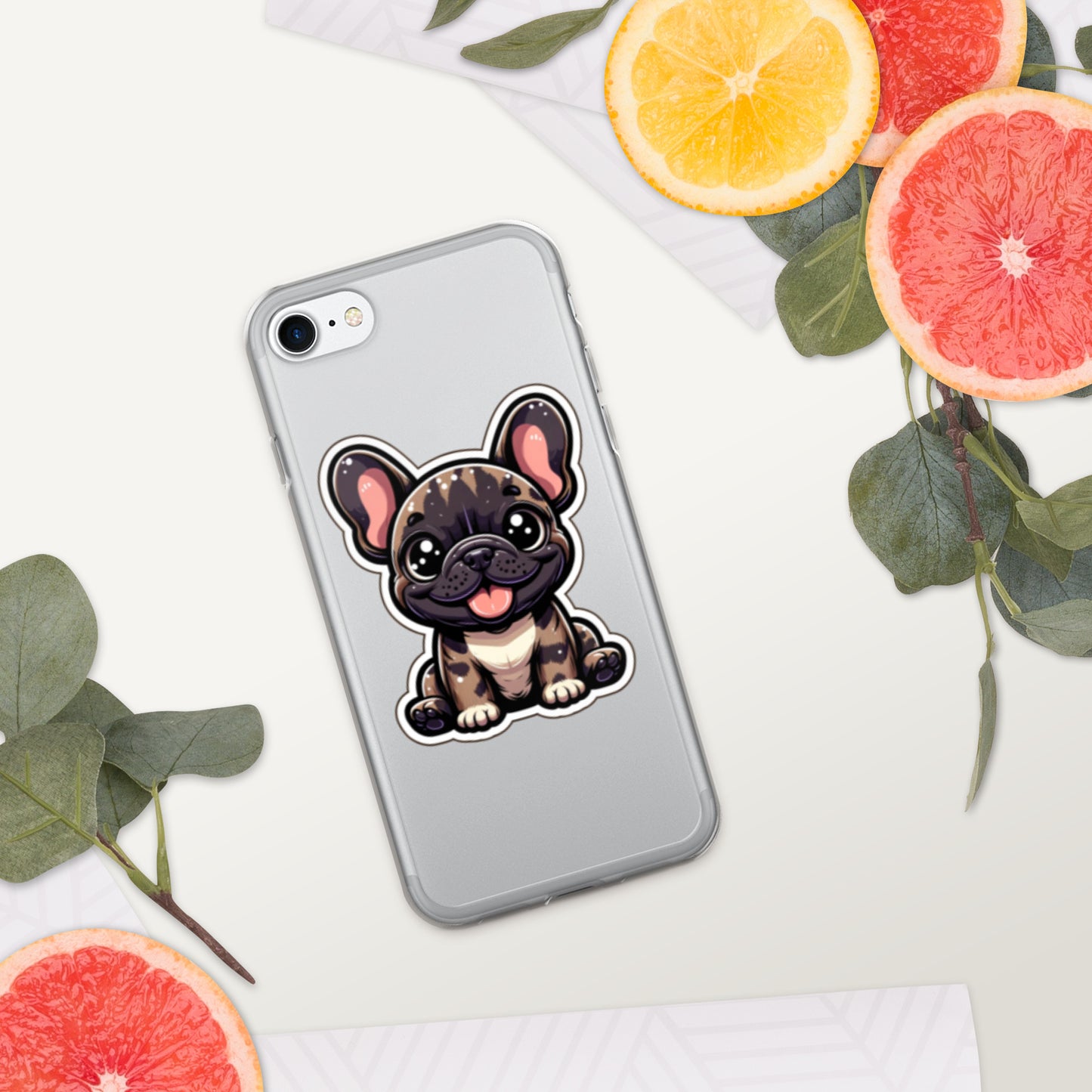 Frenchie Clear Case for iPhone®