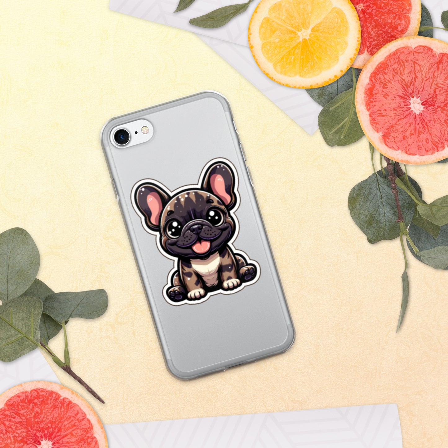 Frenchie Clear Case for iPhone®