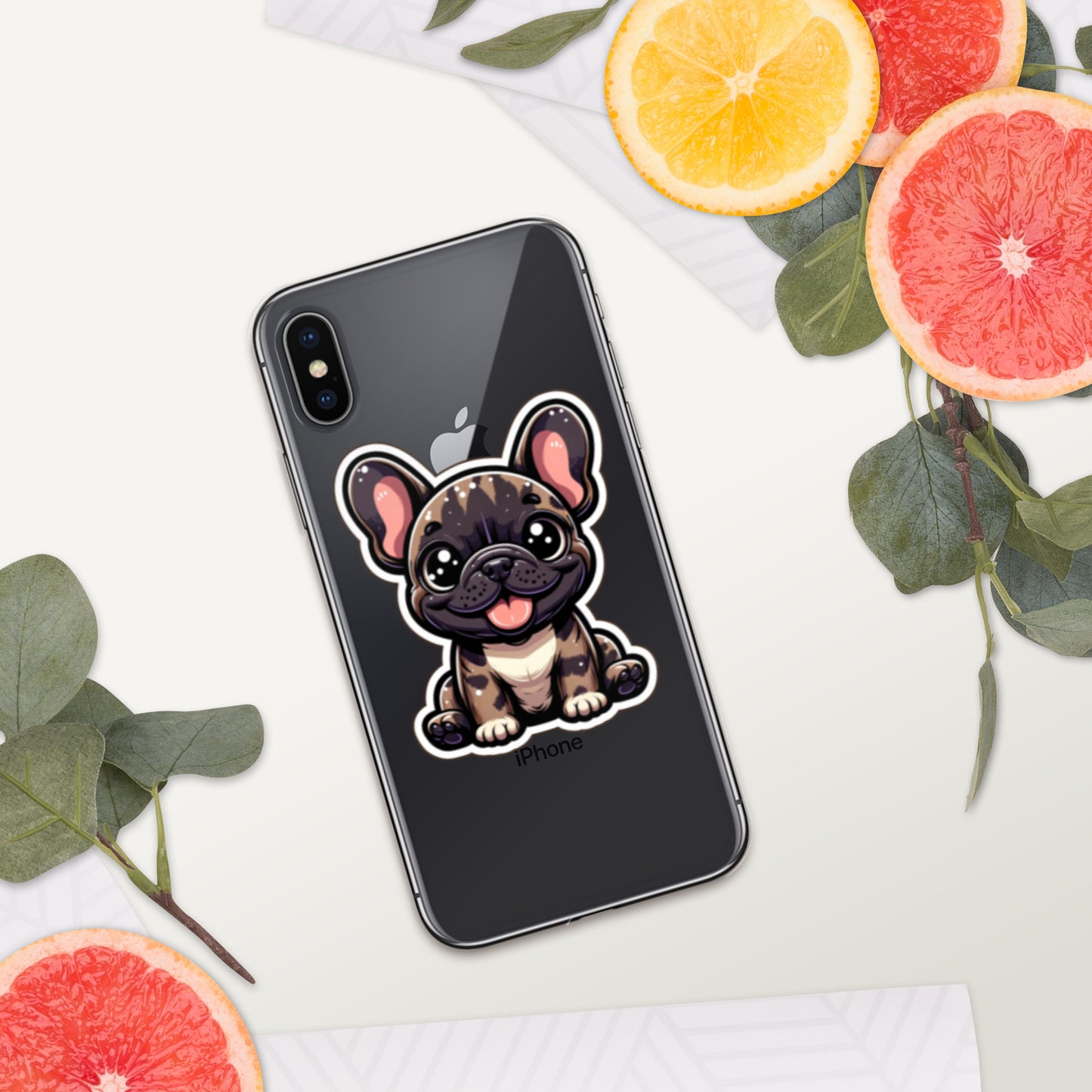 Frenchie Clear Case for iPhone®