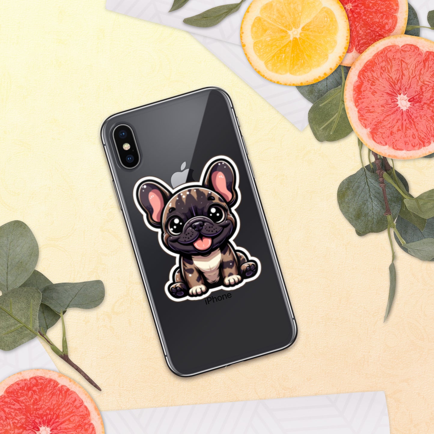 Frenchie Clear Case for iPhone®