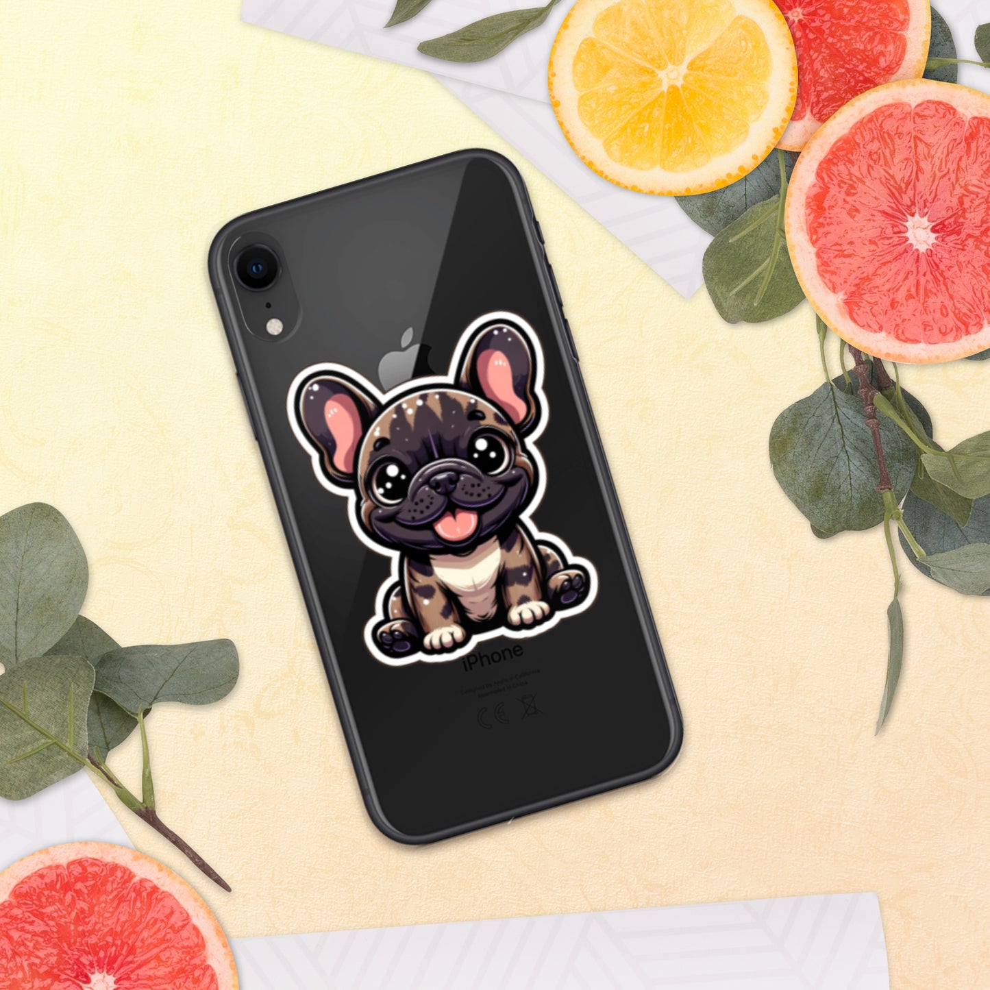 Frenchie Clear Case for iPhone®